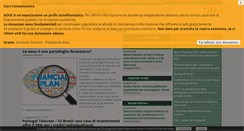 Desktop Screenshot of investire.aduc.it